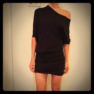 French Connection bodycon off-shoulder dress